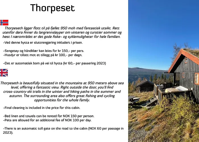 Thorpeset By Norgesbooking - With Amazing View